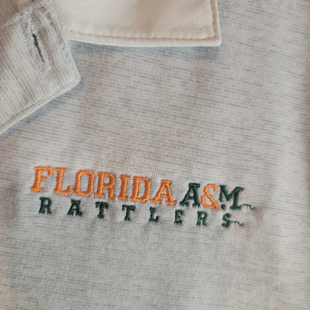 Nike Light Gray Polo‎ Shirt. Florida A&M.